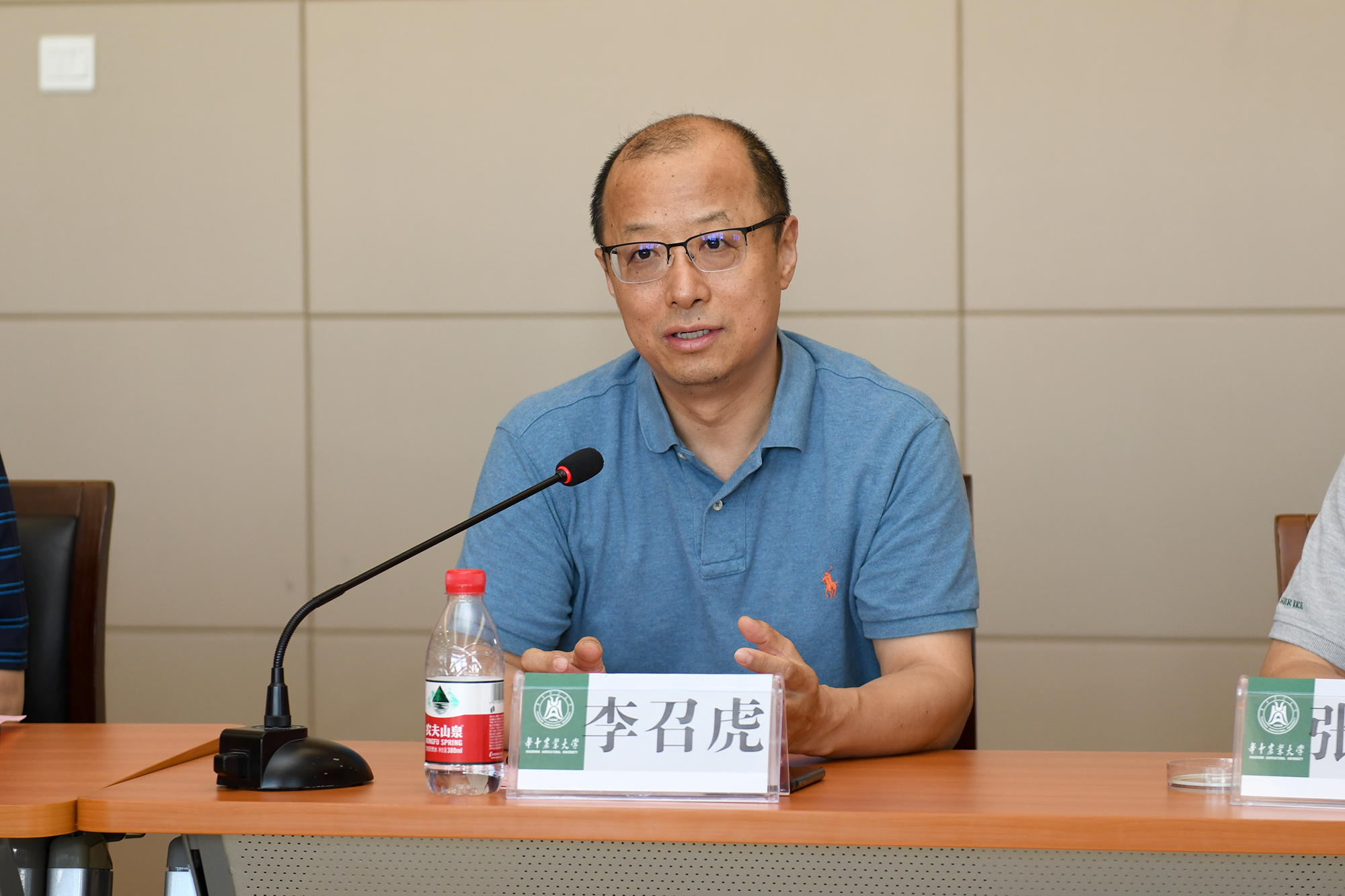 李召虎董事长讲话(记者 刘涛 摄) 李召虎董事长讲话(记者 刘涛 摄)